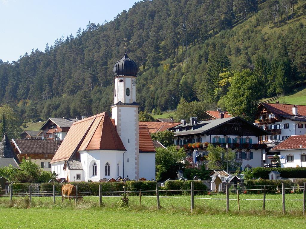 Appartementhaus Alpenrose Wallgau Exterior photo